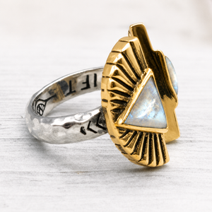 Shape Shift Ring || Moonstone