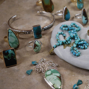 Royston Turquoise Elfin Ring