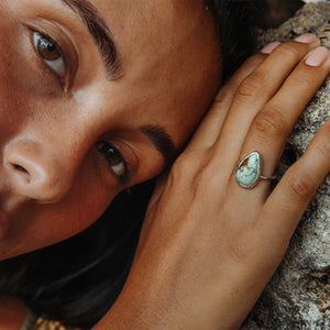 Royston Turquoise Elfin Ring