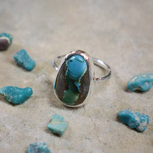 Royston Turquoise Elfin Ring