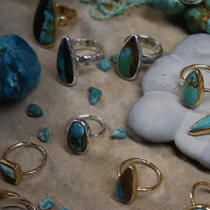 Royston Turquoise Elfin Ring