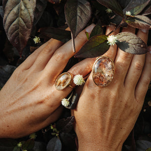 Garden Quartz Elfin Ring