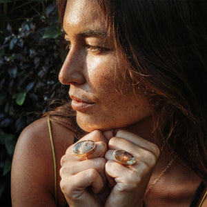 Garden Quartz Elfin Ring