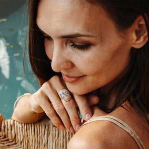 Magdalena Opal Elfin Ring