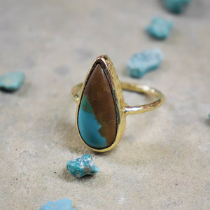 Royston Turquoise Elfin Ring