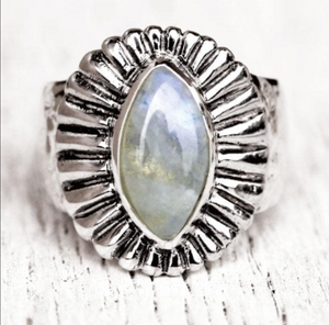 Free Spirit Ring || Moonstone