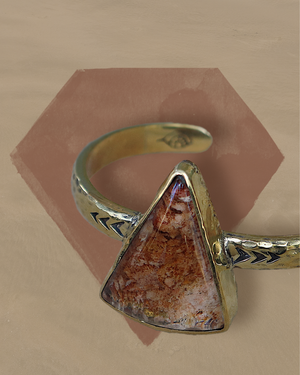 heirloom cuff || Garden Quartz