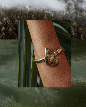 heirloom cuff || Garden Quartz
