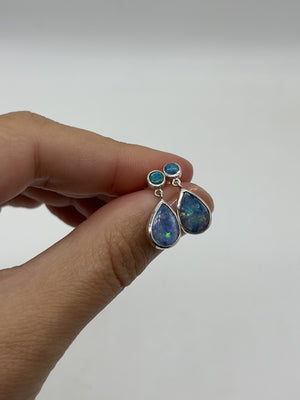 Fallen Star Earrings || wide tear