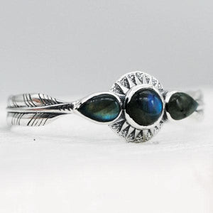 Radiate Cuff || Labradorite