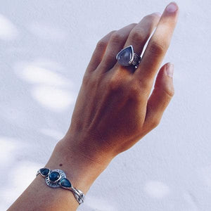 Radiate Cuff || Labradorite