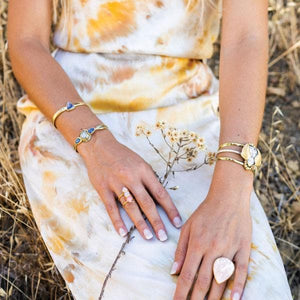 Radiate Cuff || Moonstone