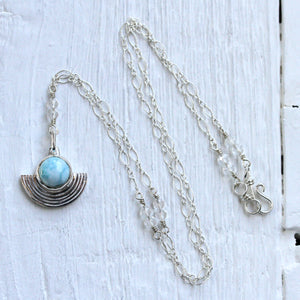 Be Open Necklace || Larimar