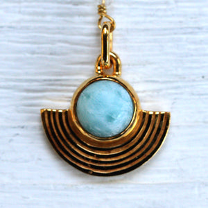 Be Open Necklace || Larimar