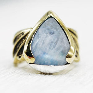 Winged Ring || Moonstone