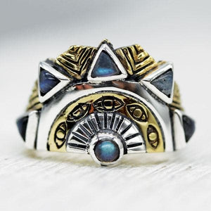 Sunbeam Ring || Labradorite