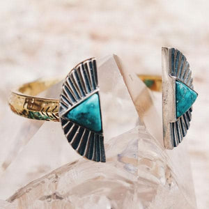 Shape Shift Cuff || Turquoise