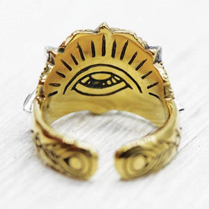 Sunbeam Ring || Labradorite