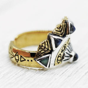 Sunbeam Ring || Labradorite