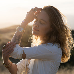Rebirth Cuff || moonstone