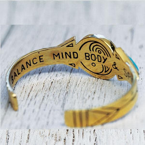 Hemisphere Cuff || Turquoise