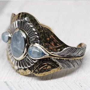 Rebirth Cuff || moonstone