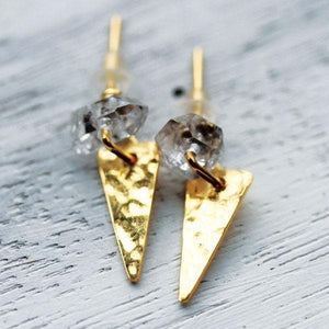 Herkimer Pyramid Studs