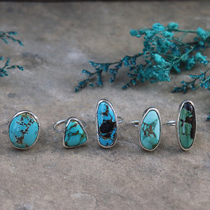 Otteson Turquoise Elfin Ring