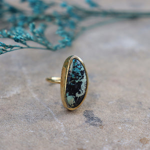 Otteson Turquoise Elfin Ring