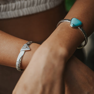 Hold Space Cuff || Moonstone