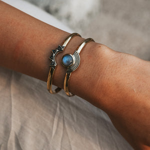 Be Open Cuff || Moonstone