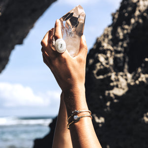 Be Open Cuff || Moonstone