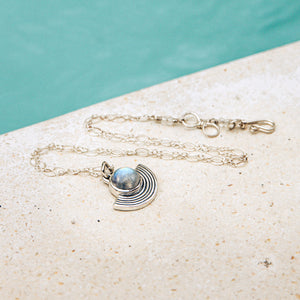 Be Open Necklace || Moonstone