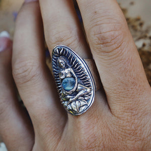 Goddess Ring || Sterling Silver