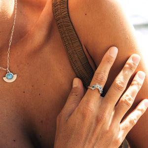 Be Open Necklace || Larimar