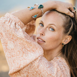 Shape Shift Cuff || Turquoise