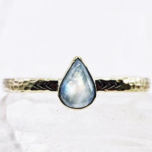 Heirloom cuff ::  Moonstone