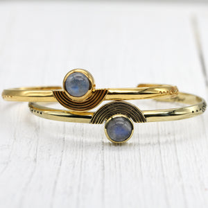 Be Open Cuff || Moonstone