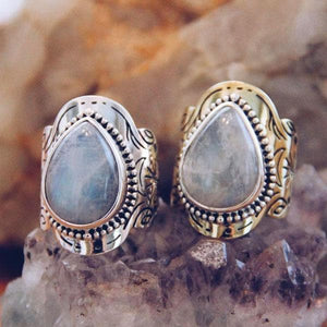 Spirit Ring || Moonstone Tear