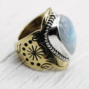 Spirit Ring || Moonstone Tear