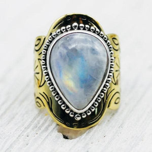 Spirit Ring || Moonstone Tear