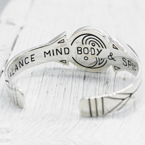 Hemisphere Cuff || Moonstone