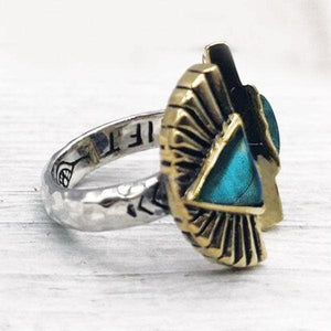 Shape Shift Ring || Labradorite
