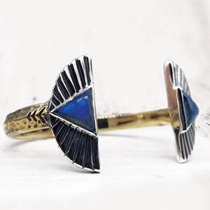 Shape Shift Cuff || Labradorite