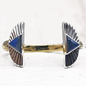 Shape Shift Cuff || Labradorite
