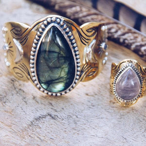 Spirit Cuff || Labradorite