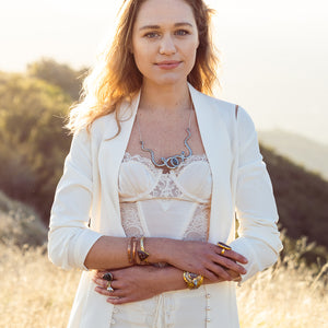 Winged Ring || Moonstone