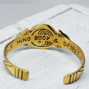 Hemisphere Cuff || Labradorite