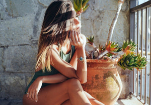 Lotus Cuff || Turquoise