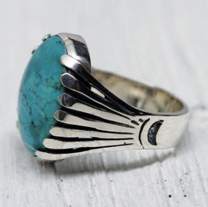 Blossom Ring || Turquoise